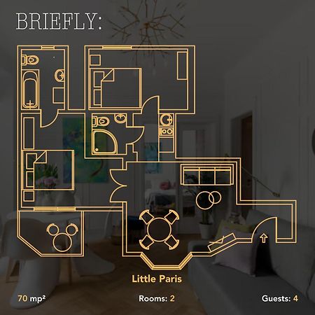 Apartament Little Paris By Urbanesq Bukareszt Zewnętrze zdjęcie